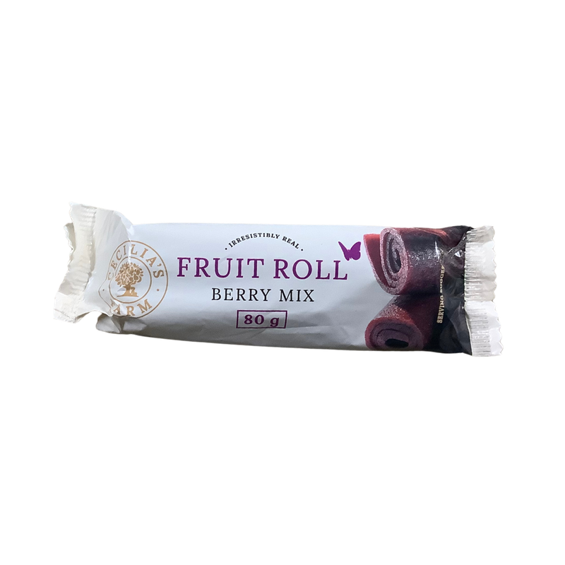 Cecilia's Farm Fruit Roll Berry Mix 80g