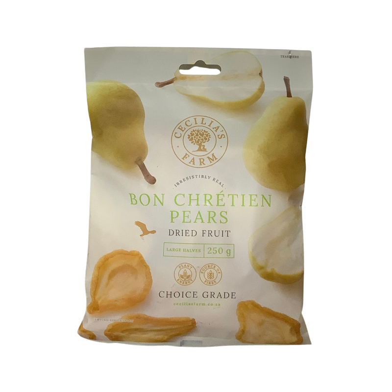 Cecilia's Farm Bon Chretien Pears Dried Fruit 250g