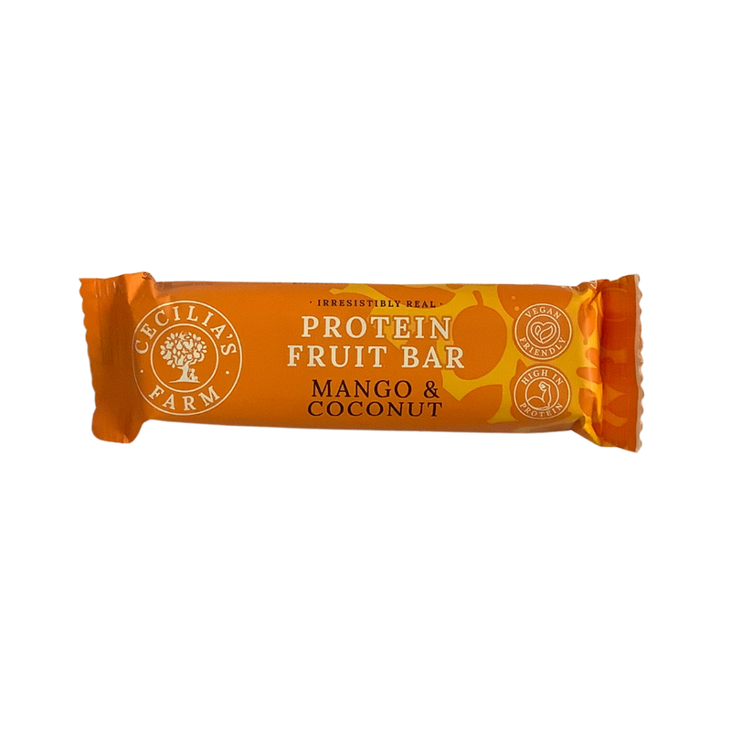 Cecilia's Farm Protein Fruit Bar Mango &amp; Coconut 40g