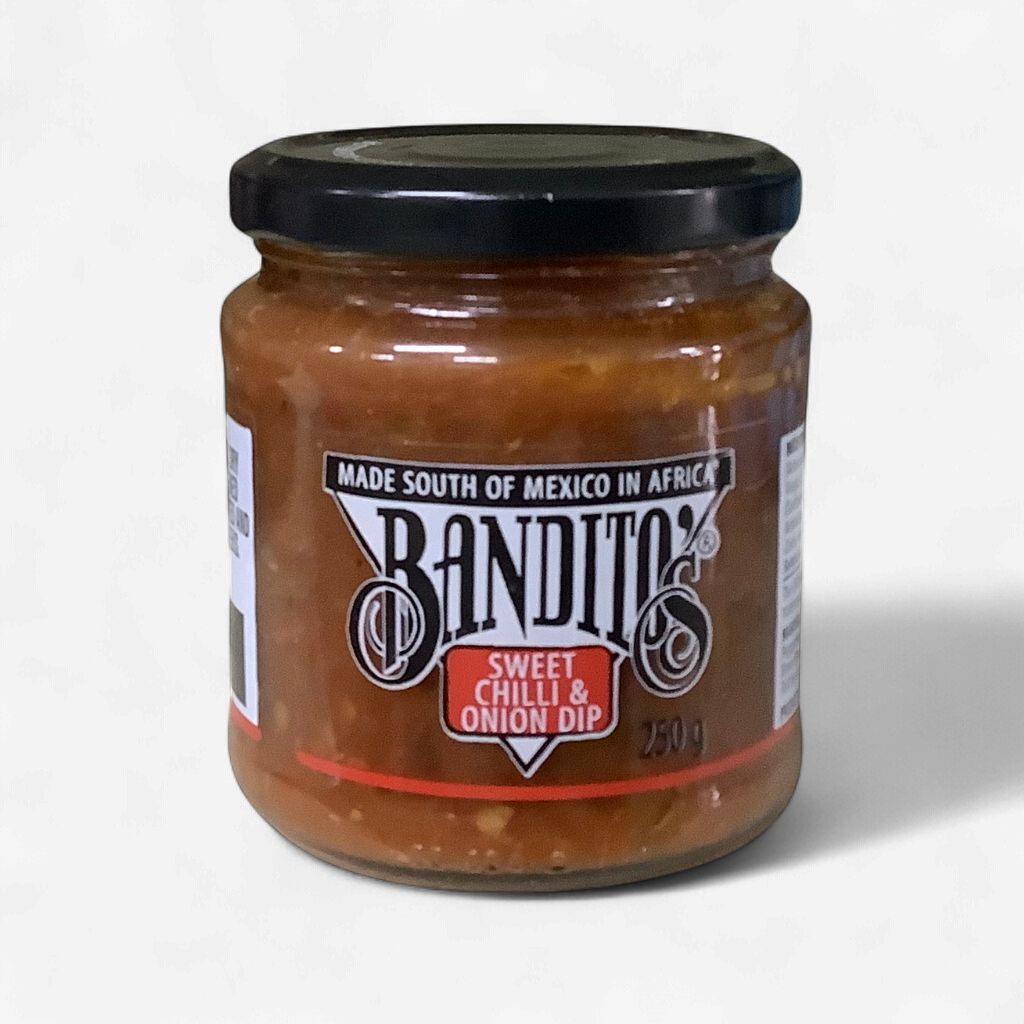 Bandito's Sweet Chilli &amp; Onion Dip 250g