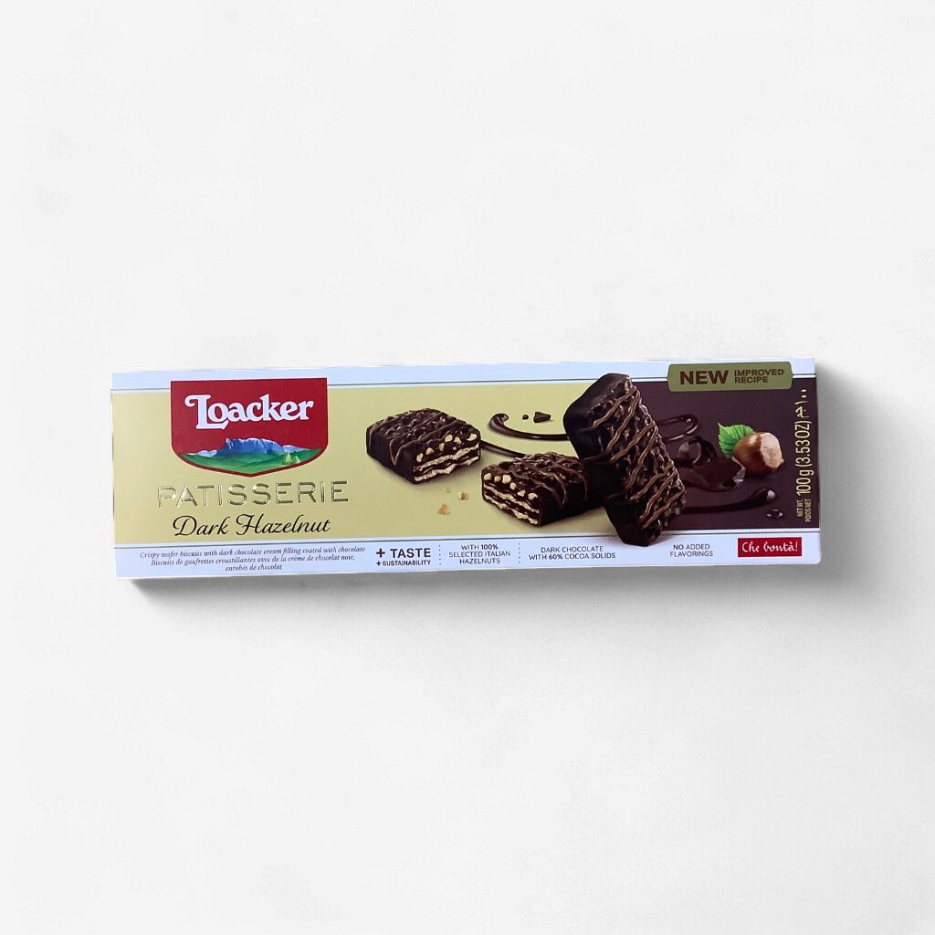 Loacker Patisserie Dark Hazelnut  100g