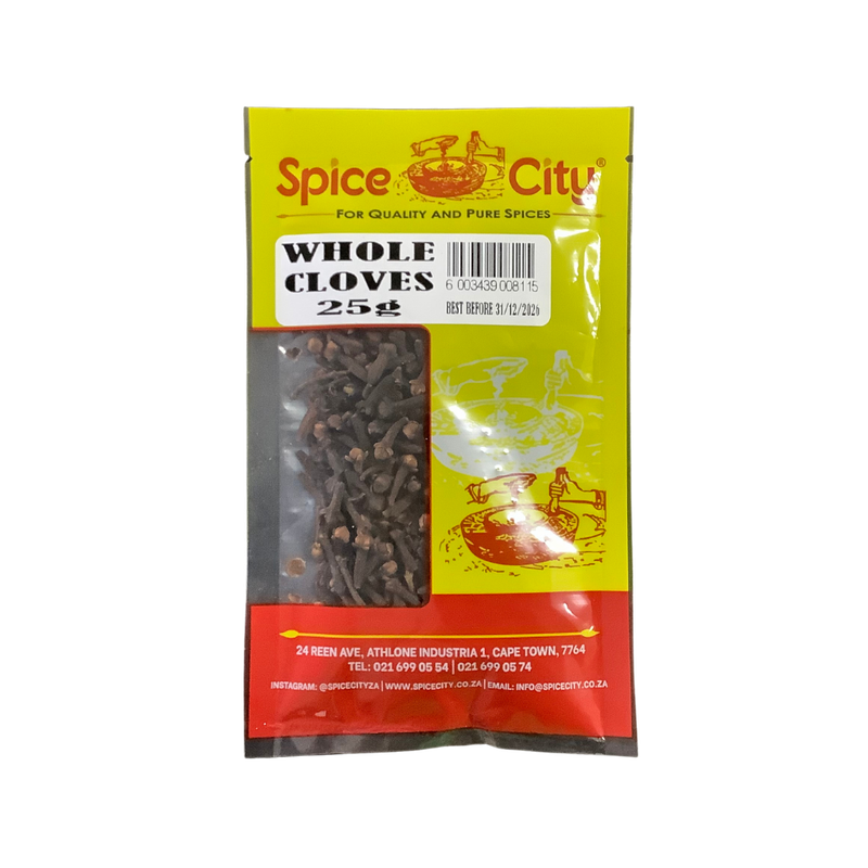 Cloves Whole 25g