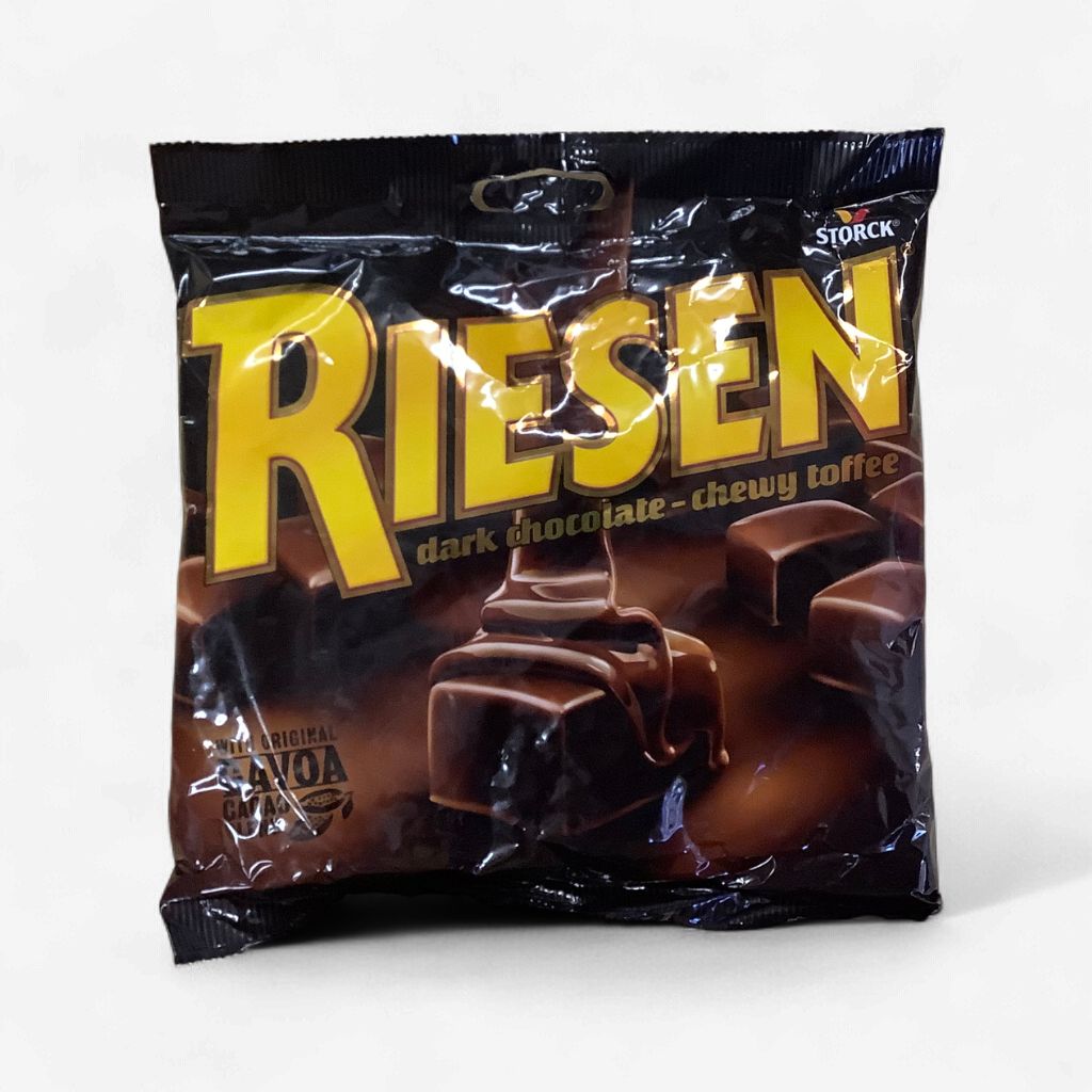 Riesen Dark Chocolate Chewy Toffee 150g