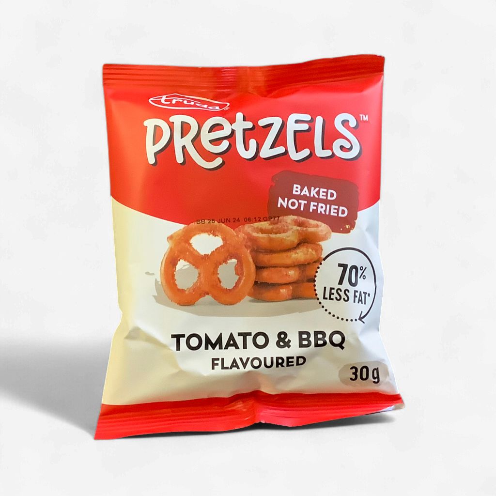 Truda Pretzels Tomato BBQ Flavoured 30g