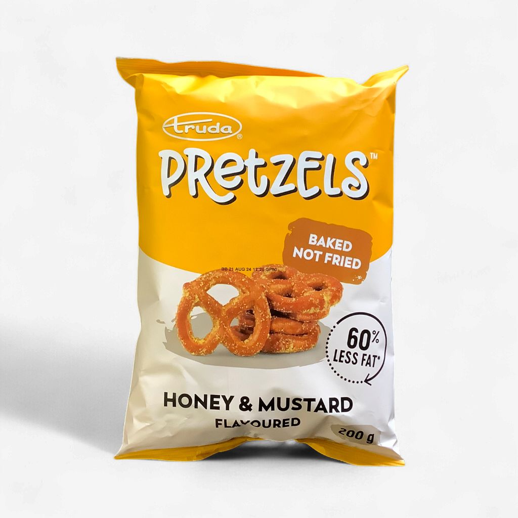 Truda Pretzels Honey &amp; Mustard Flavoured 200g