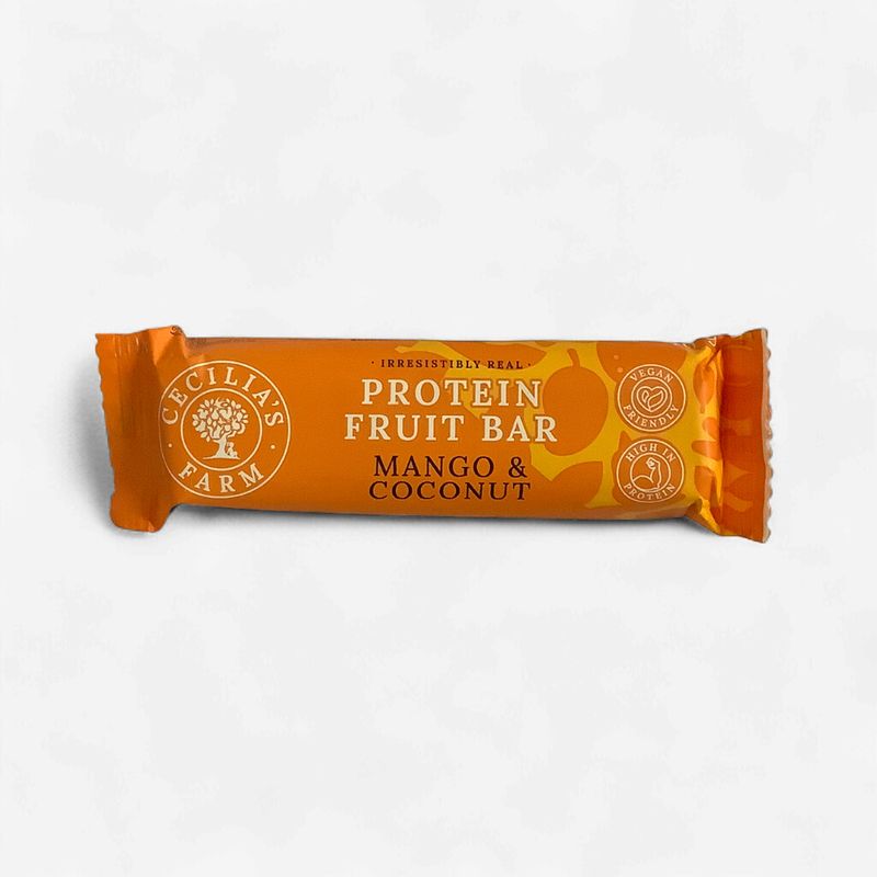 Cecilia's Farm Protein Fruit Bar Mango &amp; Coconut 40g