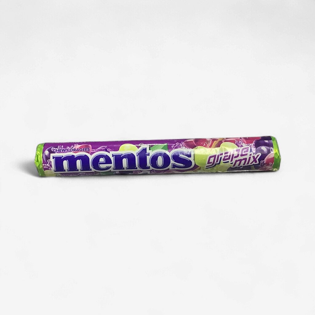 Mentos Chewy Dragees  Grape Mix 37.5g