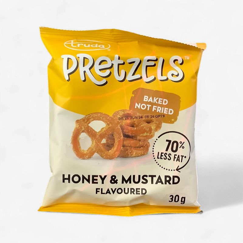 Truda Pretzels Honey &amp; Mustard Flavoured 30g