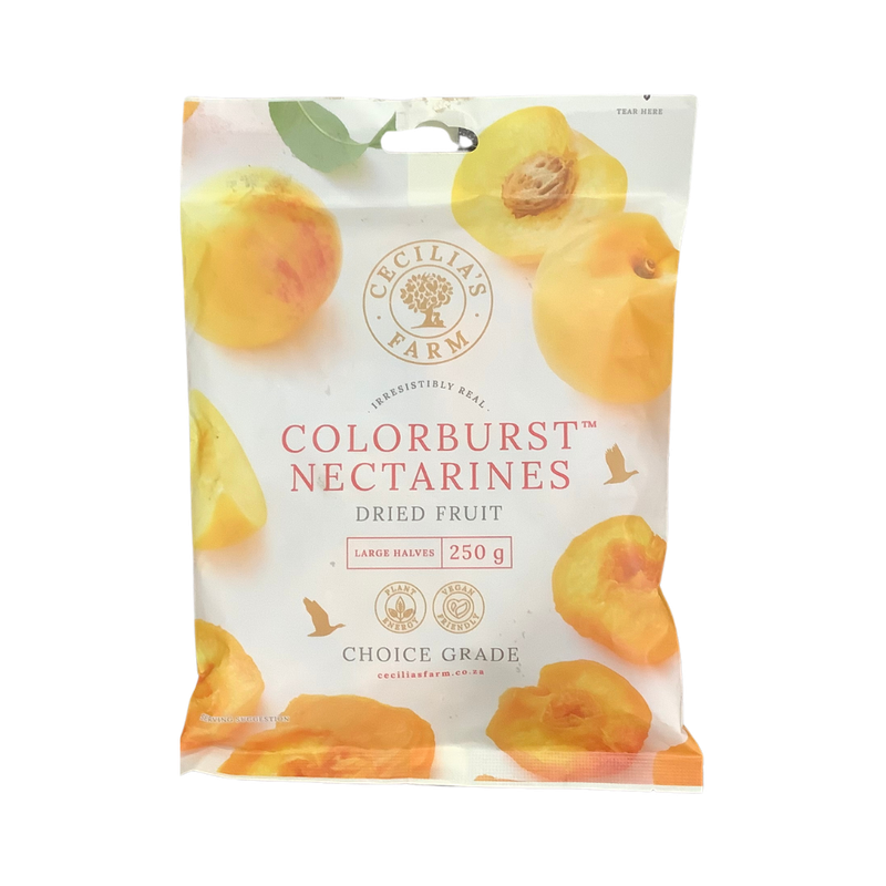 Cecilia's Farm Colorburst Nectarines Dried Fruit 250g