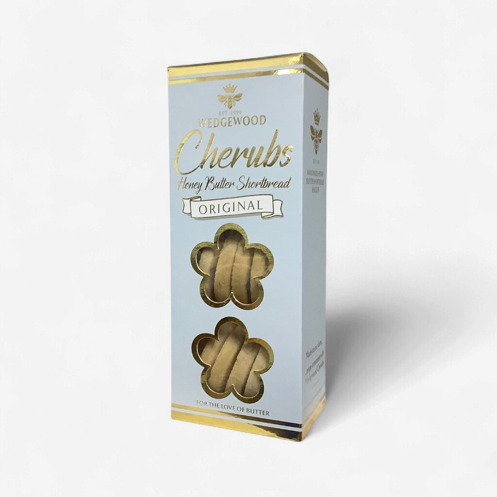 Wedgewood Cherubs Original Honey Butter Shortbread 150g