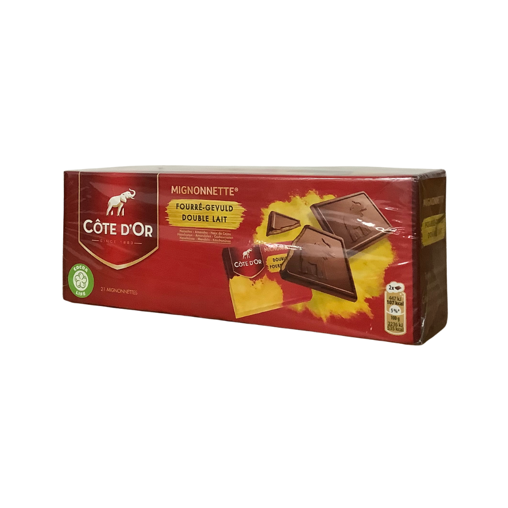 Cote D'Or Double Milk Chocolate  Mignonnette 210g