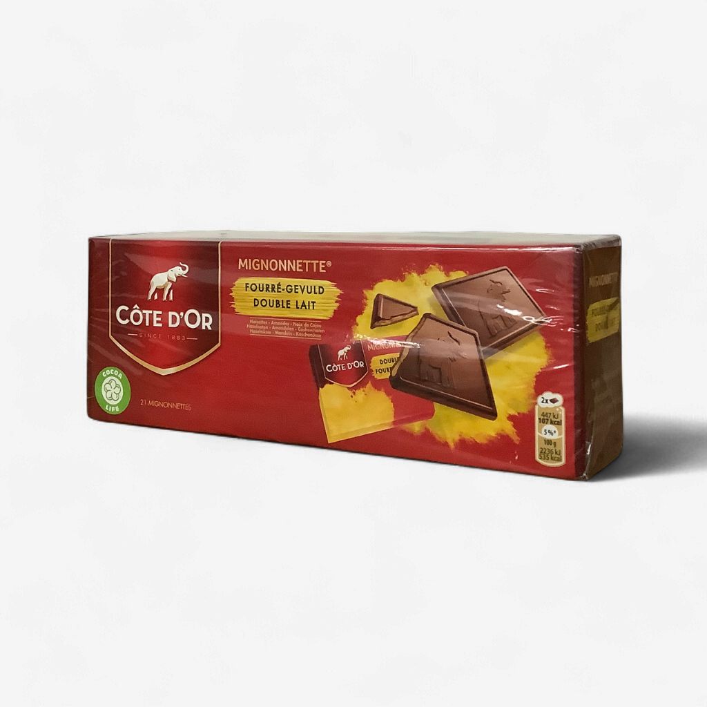 Cote D'Or Double Milk Chocolate  Mignonnette 210g