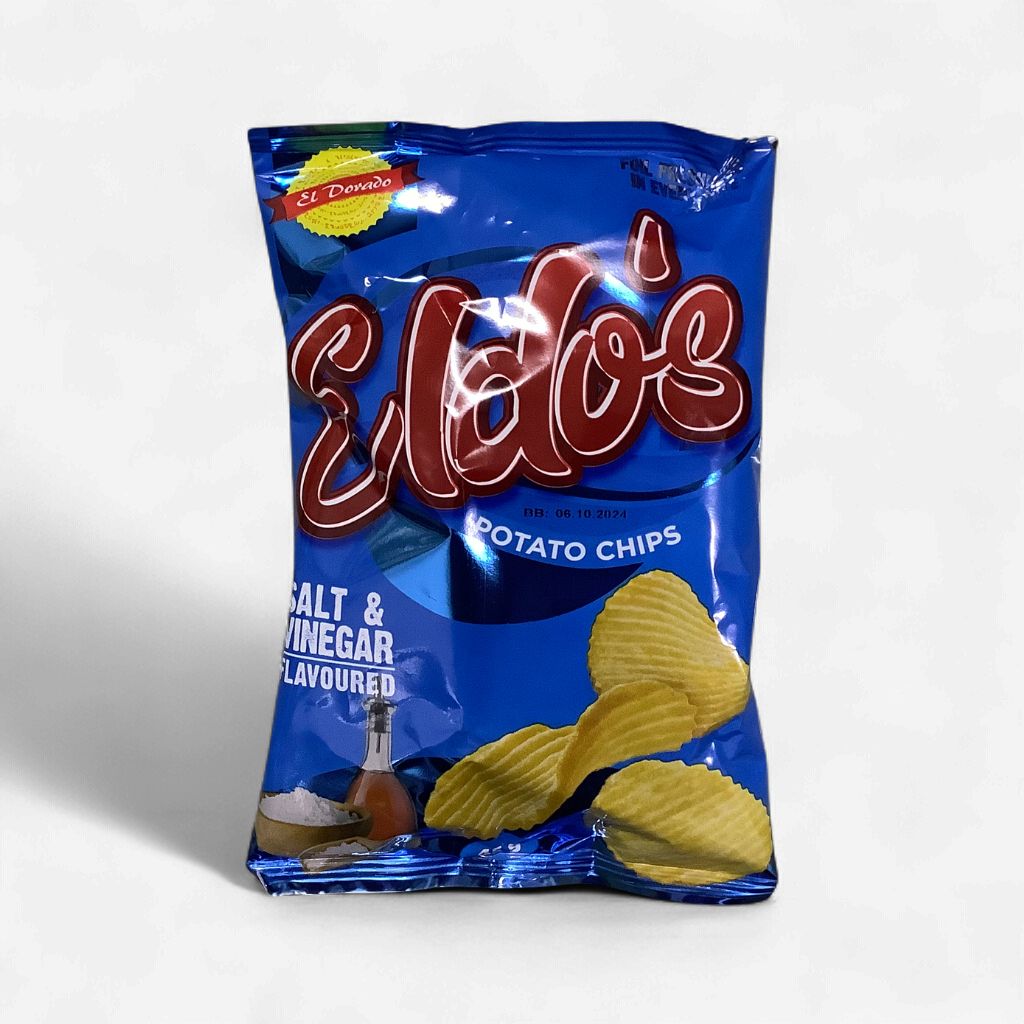 Eldo's Salt &amp; Vinegar Potato Chips 45g
