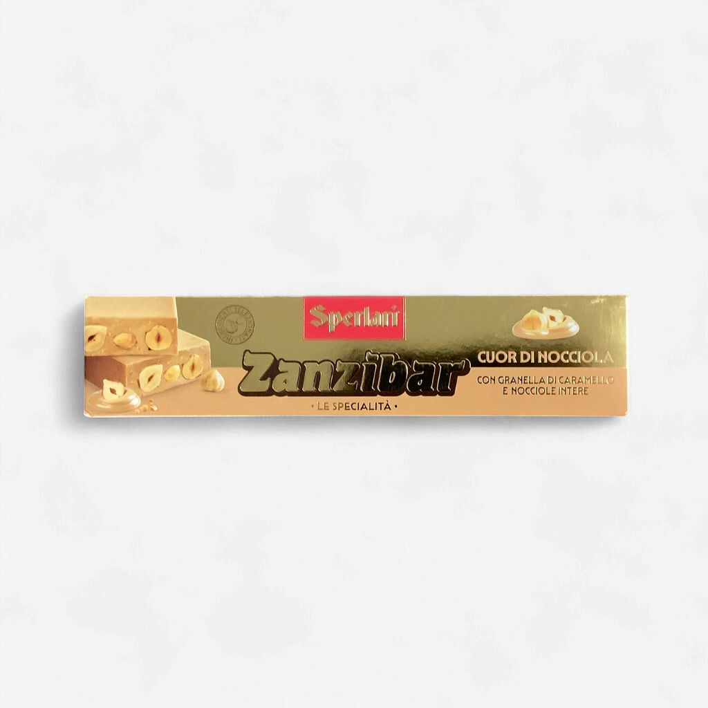 Sperlari Zanzibar Caramel Chocolate With Caramel Bits &amp; Whole Hazelnut 200g