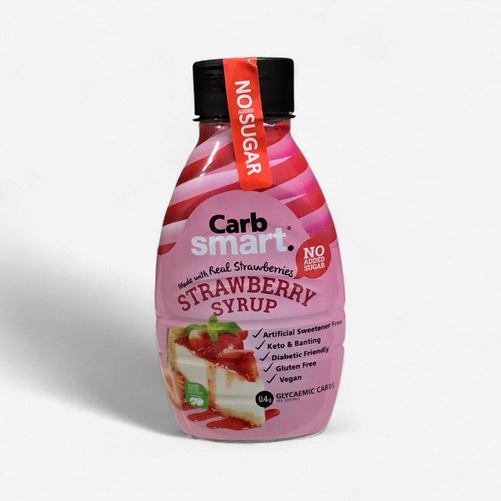 Carb Smart Strawberry Syrup 330ml
