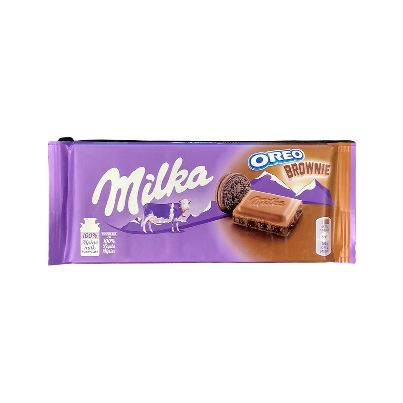 Milka Milk Chocolate Oreo Brownie 100g