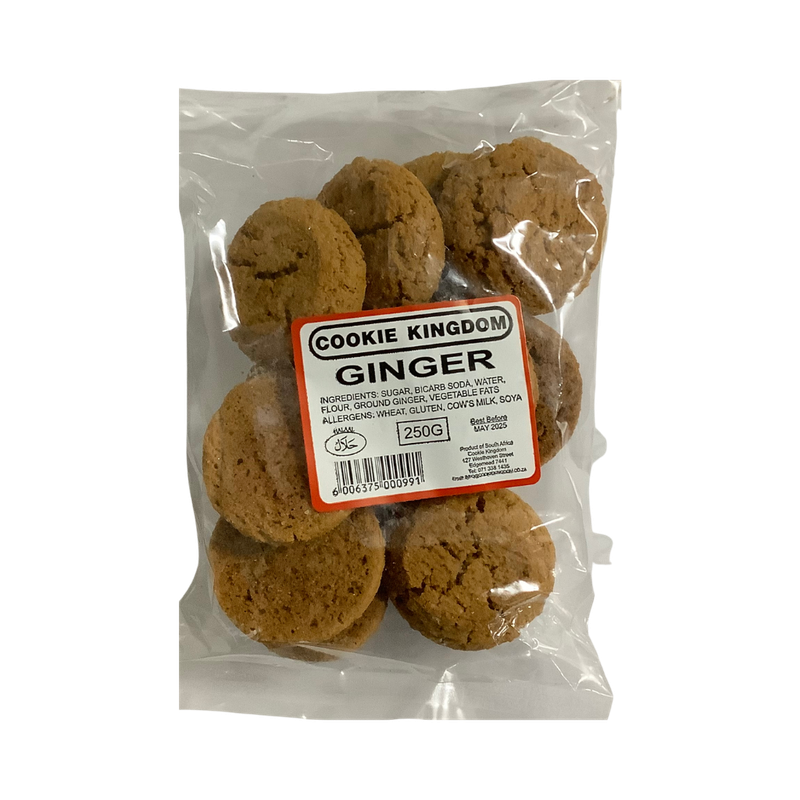 Cookie Kingdom Ginger Biscuits 250g