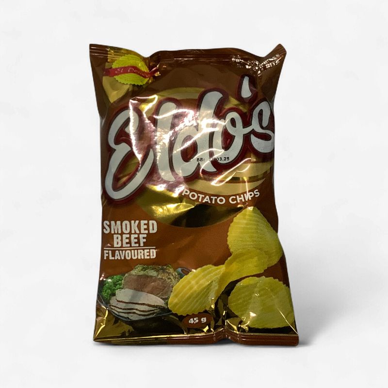 Eldo's Smoked Beef Flavoured Potato Chips 45g