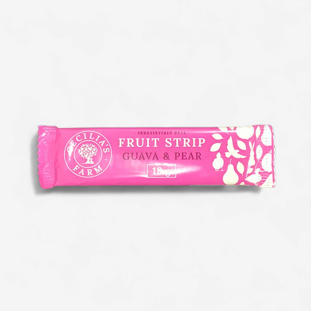 Cecilia's Farm Fruit Strip Guava &amp; Pear 18g