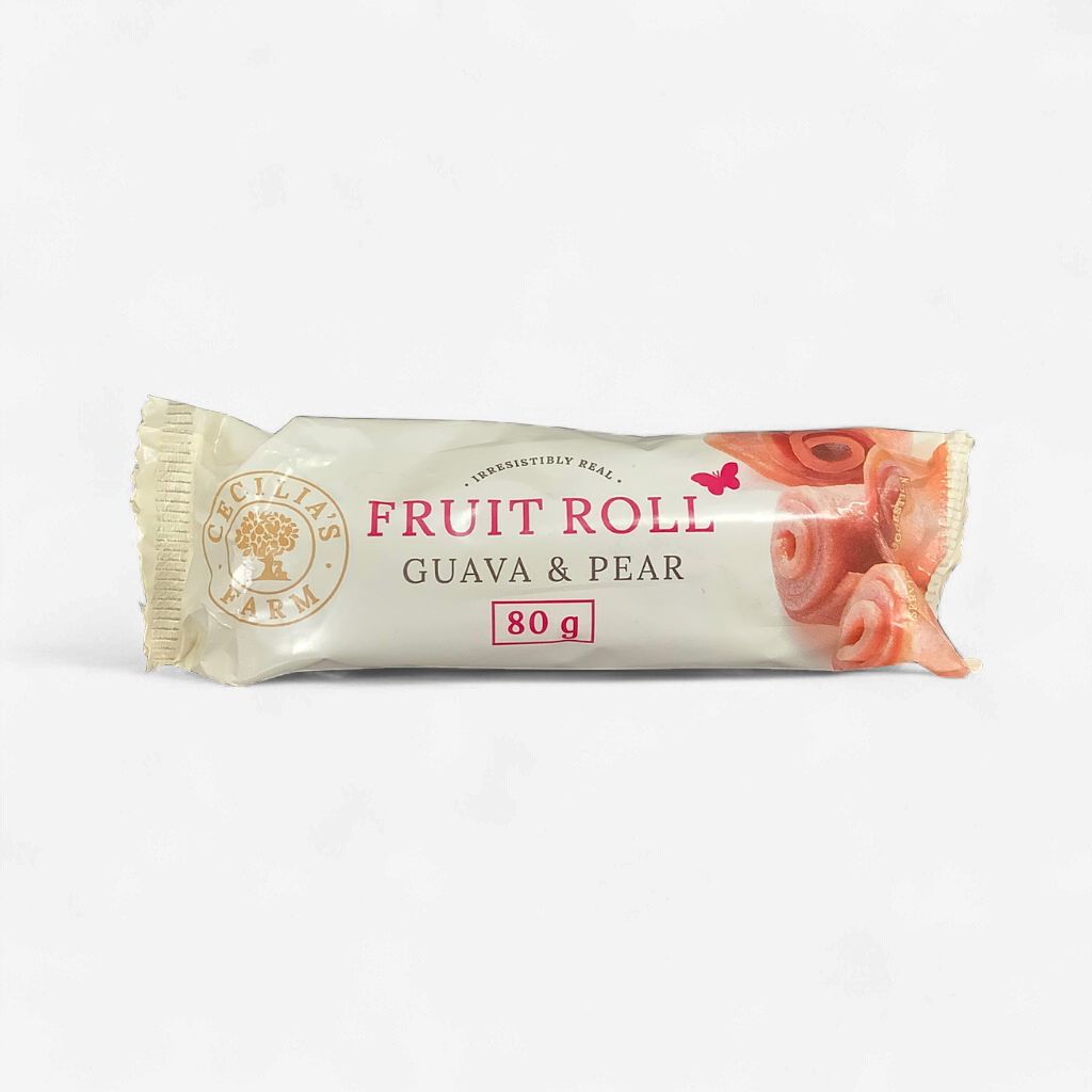 Cecilia's Farm Fruit Roll Guava &amp; Pear 80g