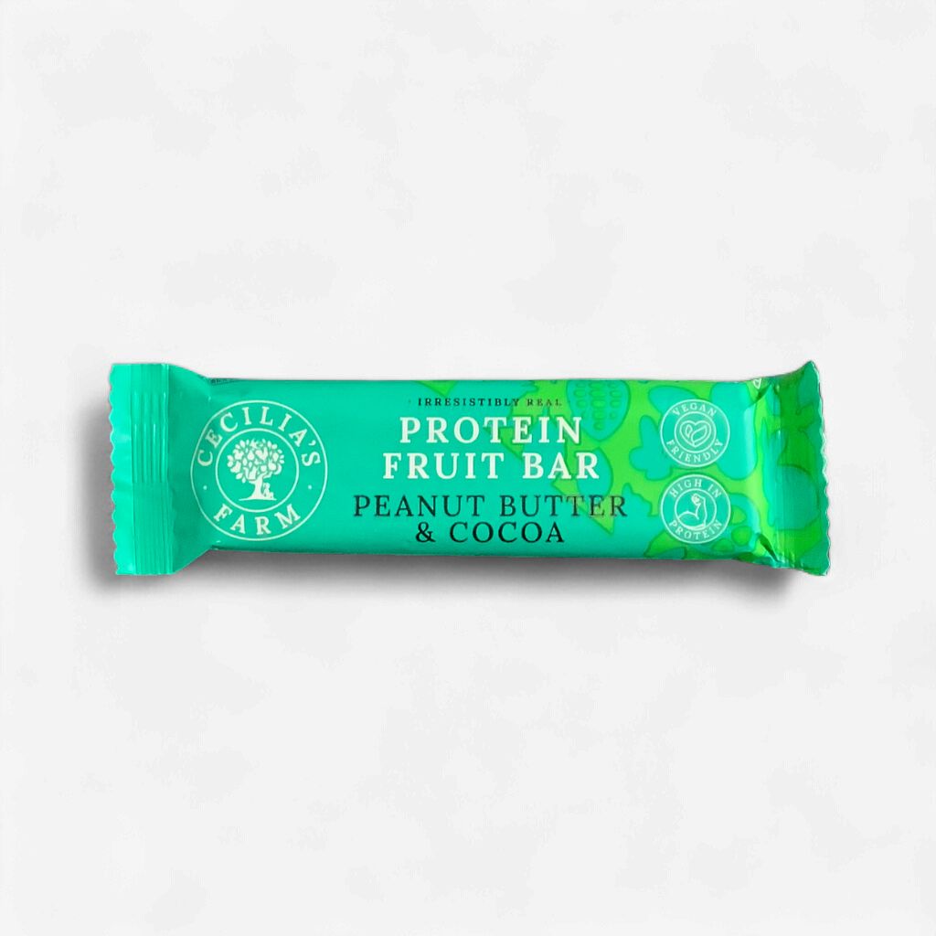 Cecilia's Farm Protein Fruit Bar Peanut Butter &amp; Cocoa 40g
