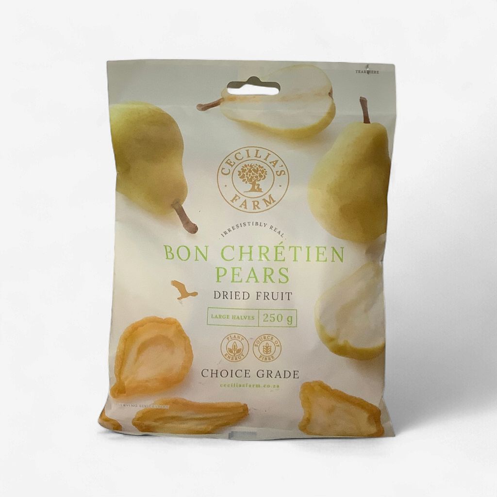 Cecilia's Farm Bon Chretien Pears Dried Fruit 250g