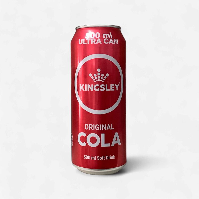 Kingsley Cola Can 500ml