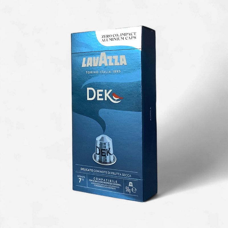 Lavazza Dek Espresso- (10's) 58g