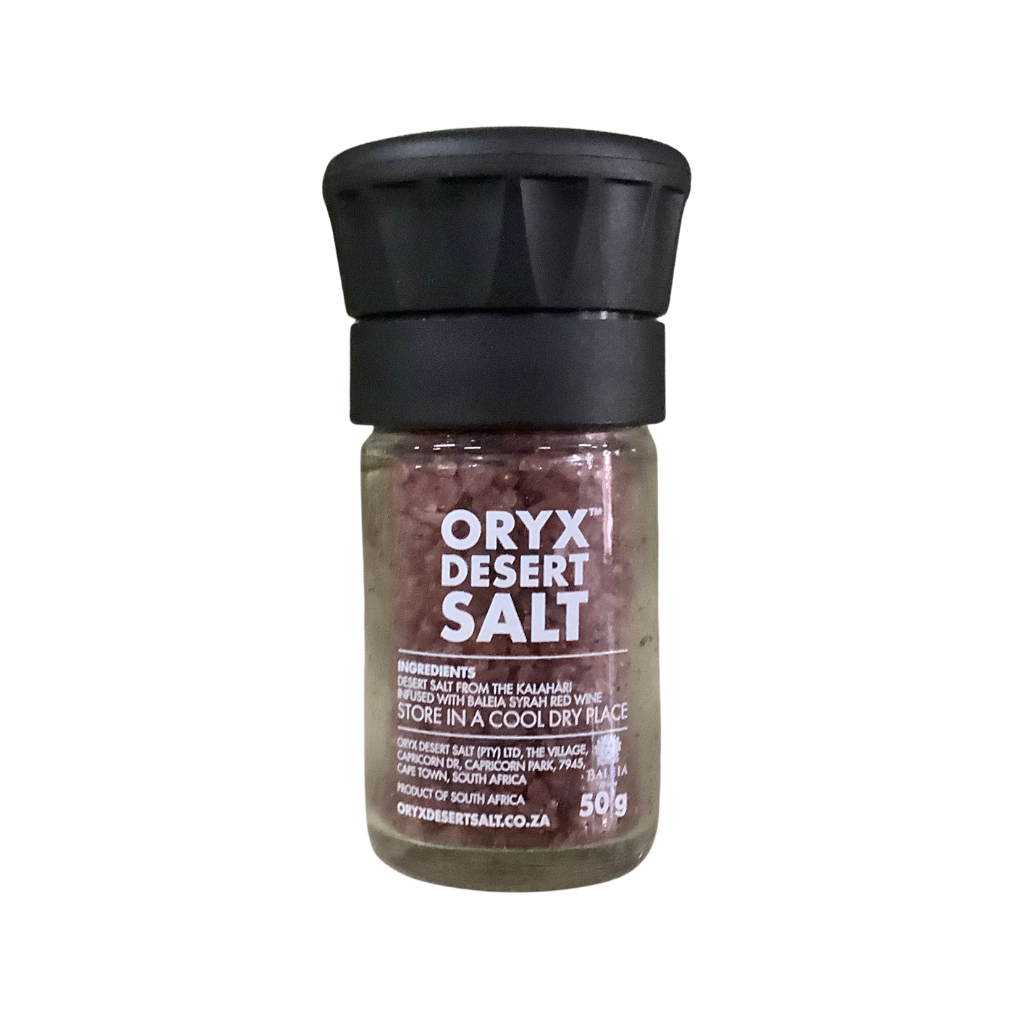 Oryx Desert Salt Grinder Refill Wine 50g