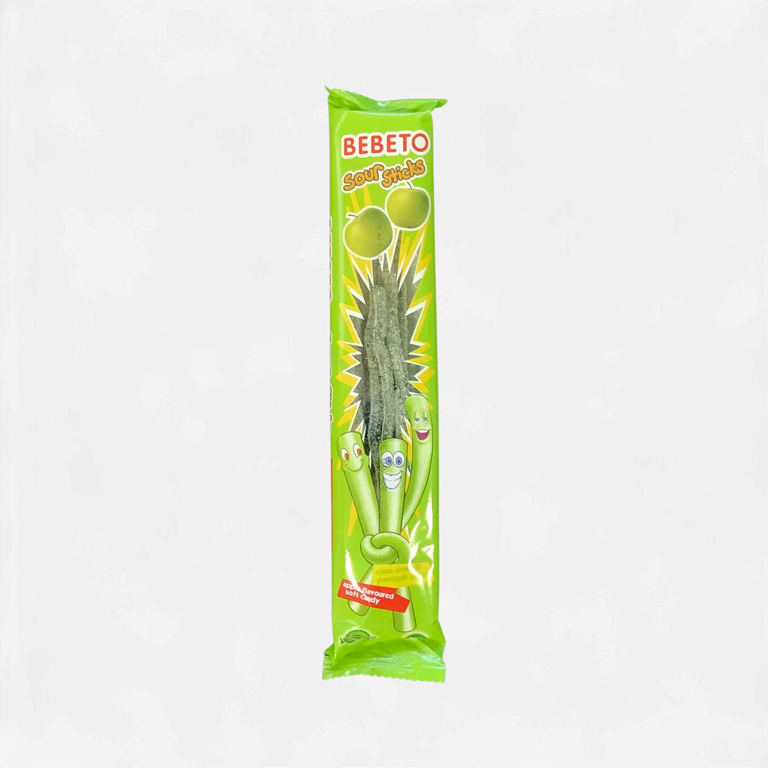 Bebeto Sour Sticks Apple Flavoured 35g
