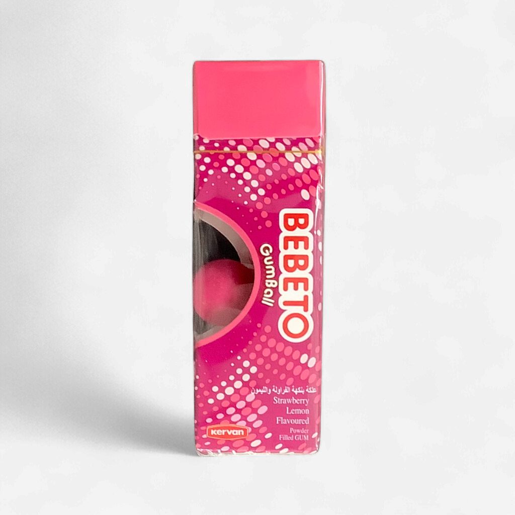 Bebeto Gum Ball Flip Top 30g