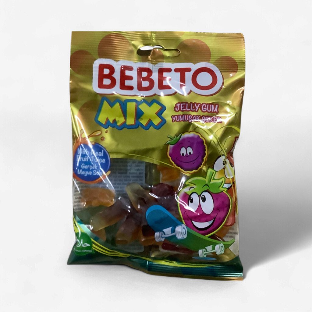 Bebeto Mix Jelly Gum 80g