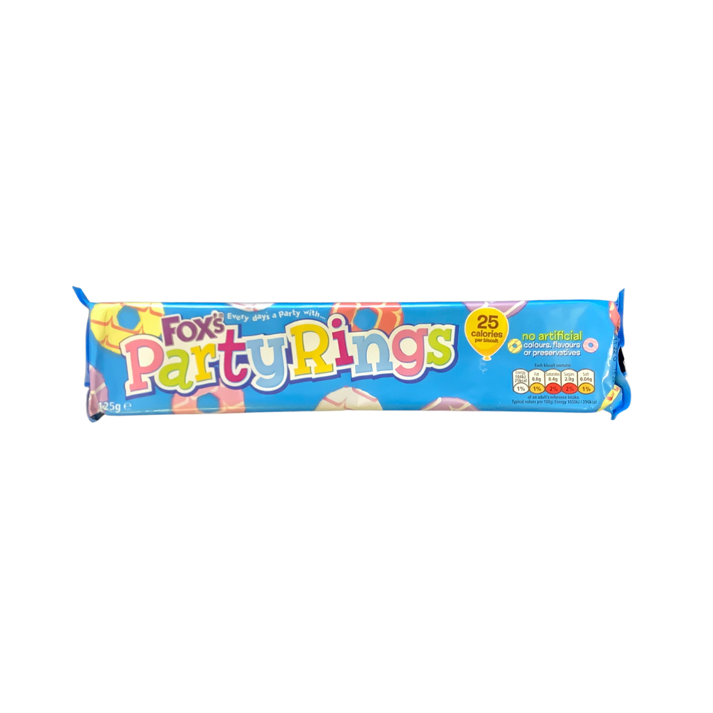 Fox's Party Ring Biscuits 125g