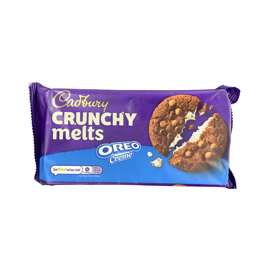 Cadbury Crunchy Melts Oreo Creme 156g