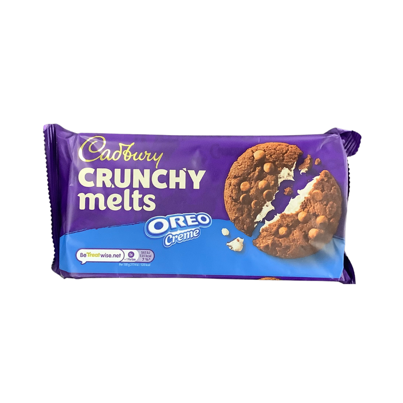 Cadbury Crunchy Melts Oreo Creme 156g