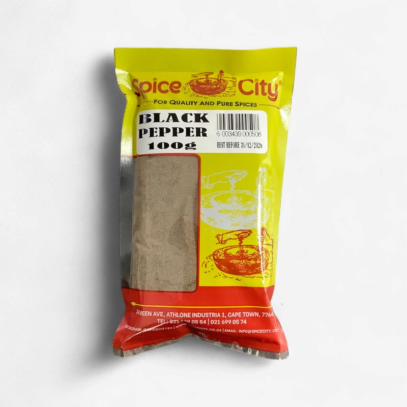 Pepper Black Ground 100g