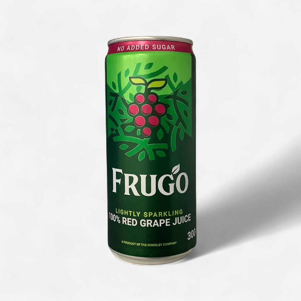 Frugo Lightly Sparkling 100% Red Grape Juice 300ml