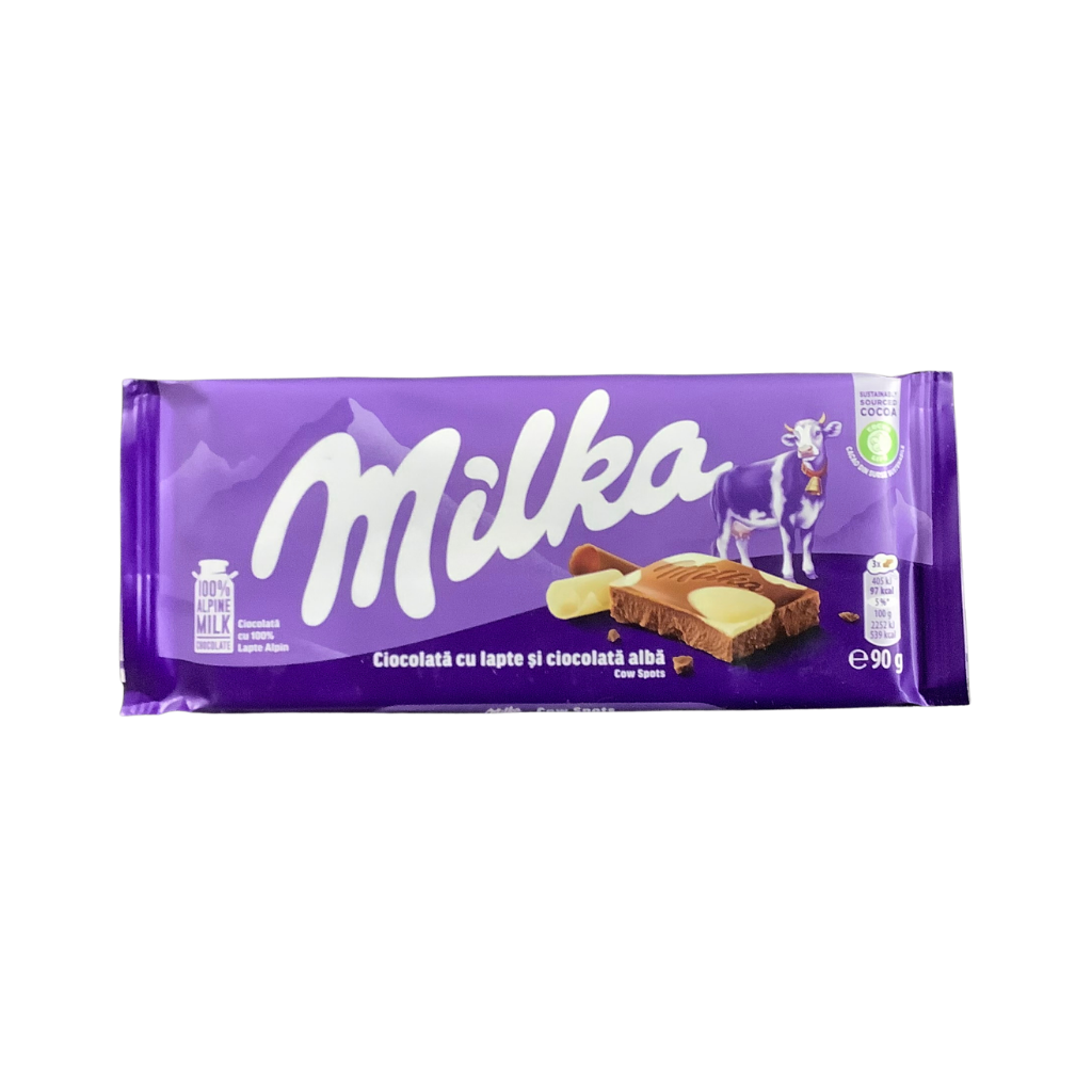 Milka Milk Chocolate Cow Spots 90g