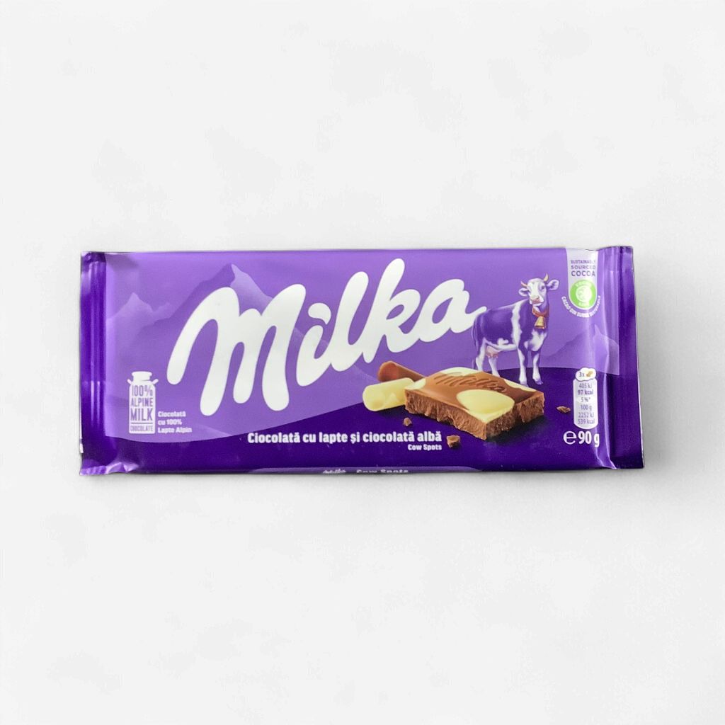 Milka Milk Chocolate Cow Spots 90g