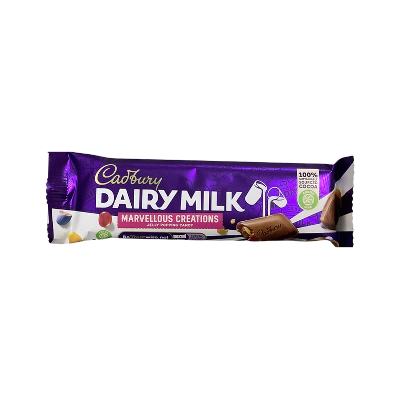 Cadbury Dairy Milk Jelly Popping Candy 47g