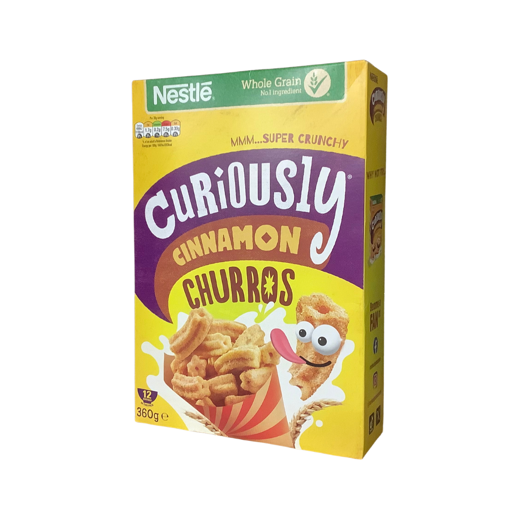 Nestle Curiously Cinnamon Churros 360g