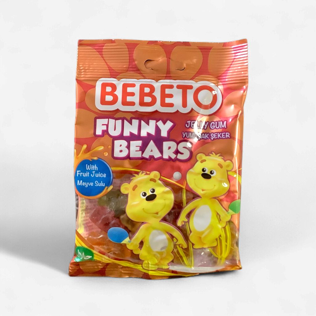 Bebeto Funny Bears Jelly Gum 80g