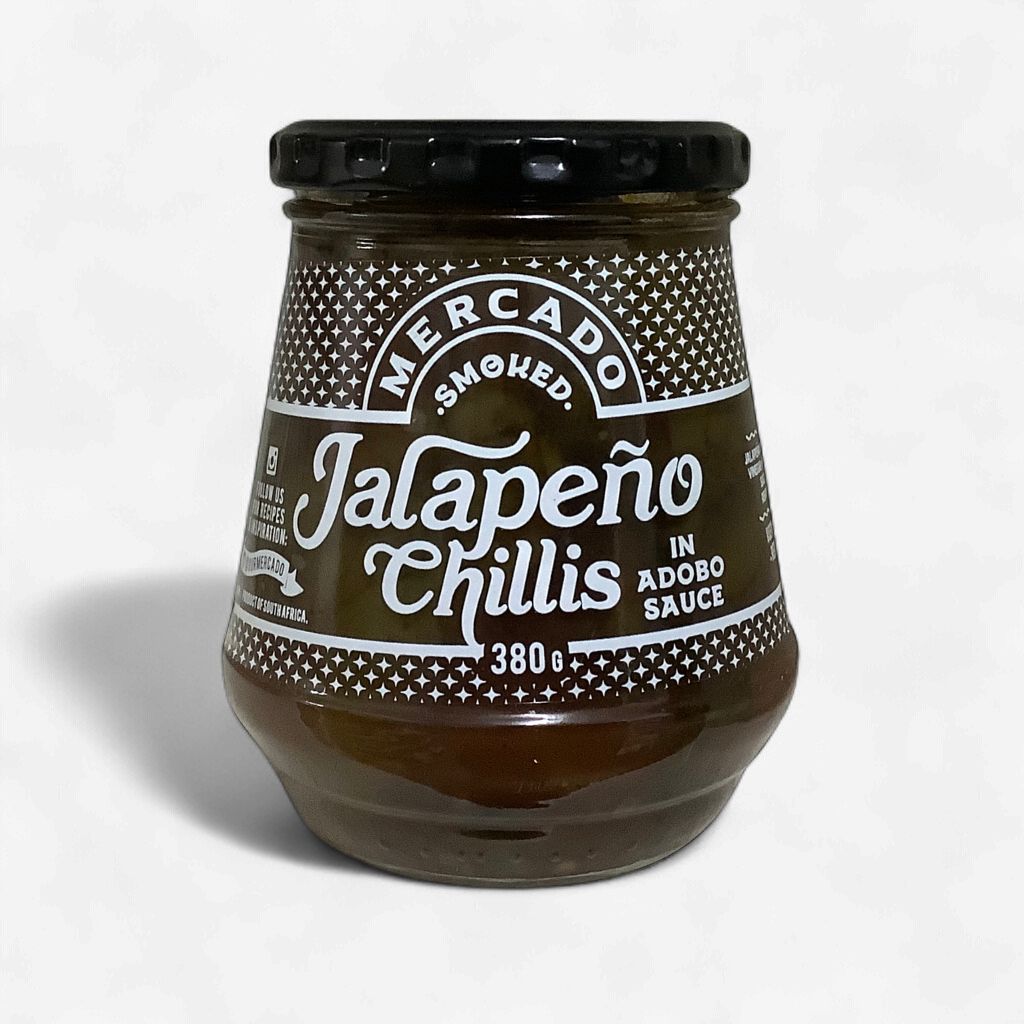 Mercado Smoked Jalapeno Chillis In Adobo Sauce 380g