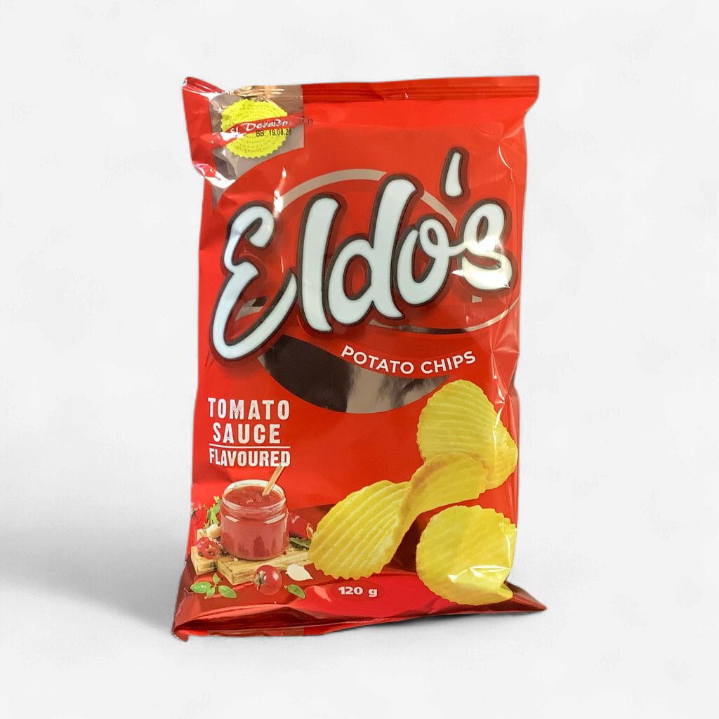 Eldo's Tomato Sauce Flavoured Potato Chips 120g