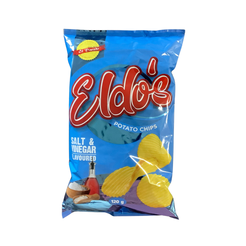 Eldo's Salt &amp; Vinegar Potato Chips 120g