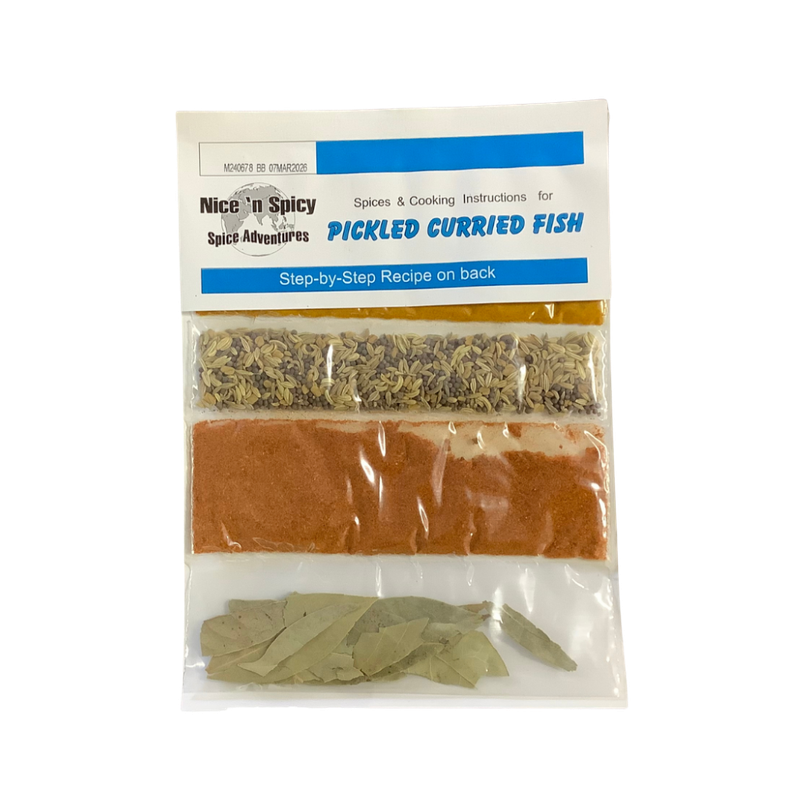 Nice &amp; Spicy Pickled Currie Fish 20g