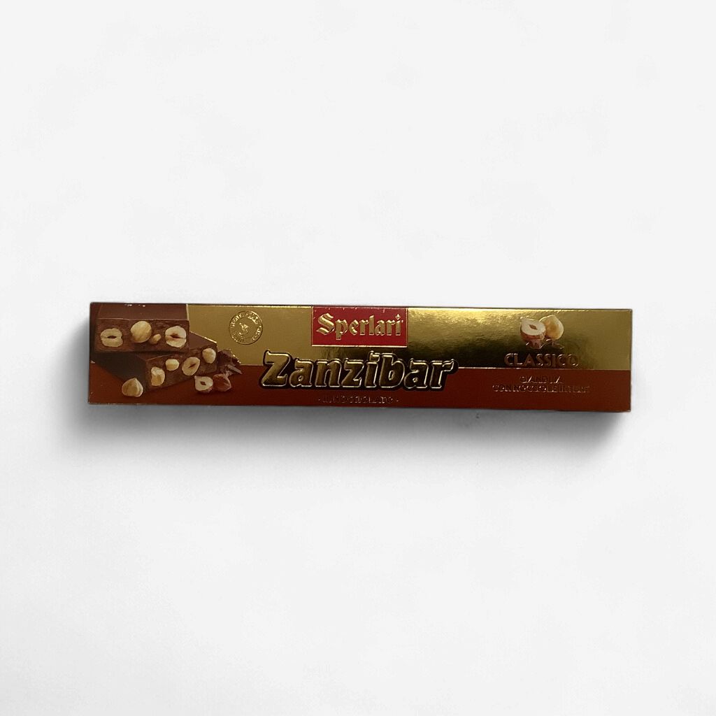 Sperlari Zanzibar Classico Hazelnut Choc Gianduja with Whole Hazelnut 250g