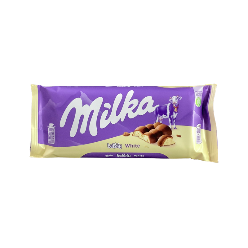 Milka Bubbly White 95g
