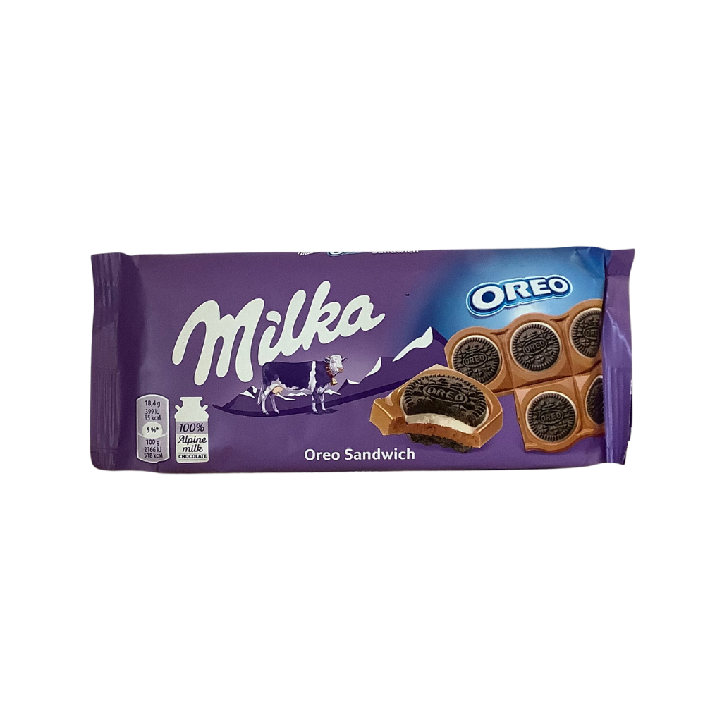 Milka Milk Chocolate Oreo Sandwich 92g