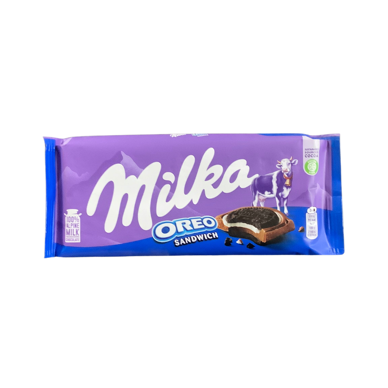 Milka Milk Chocolate Oreo Sandwich 92g